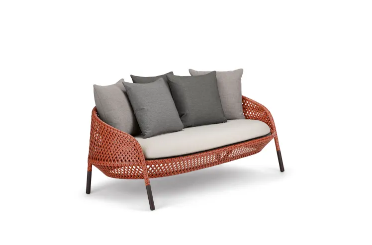 Gartenbank DEDON AHNDA Korbsofa 2er-Sofa